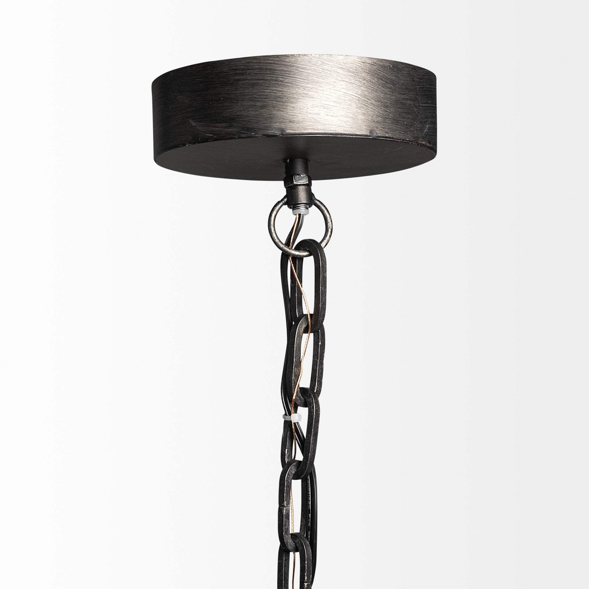 Industrial Gray Metal Hanging Pendant Light - Homeroots - Flyclothing LLC