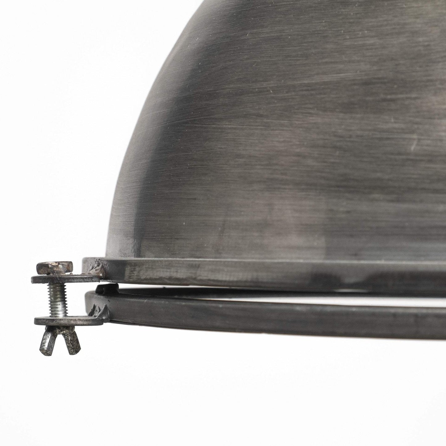 Industrial Gray Metal Hanging Pendant Light - Homeroots - Flyclothing LLC