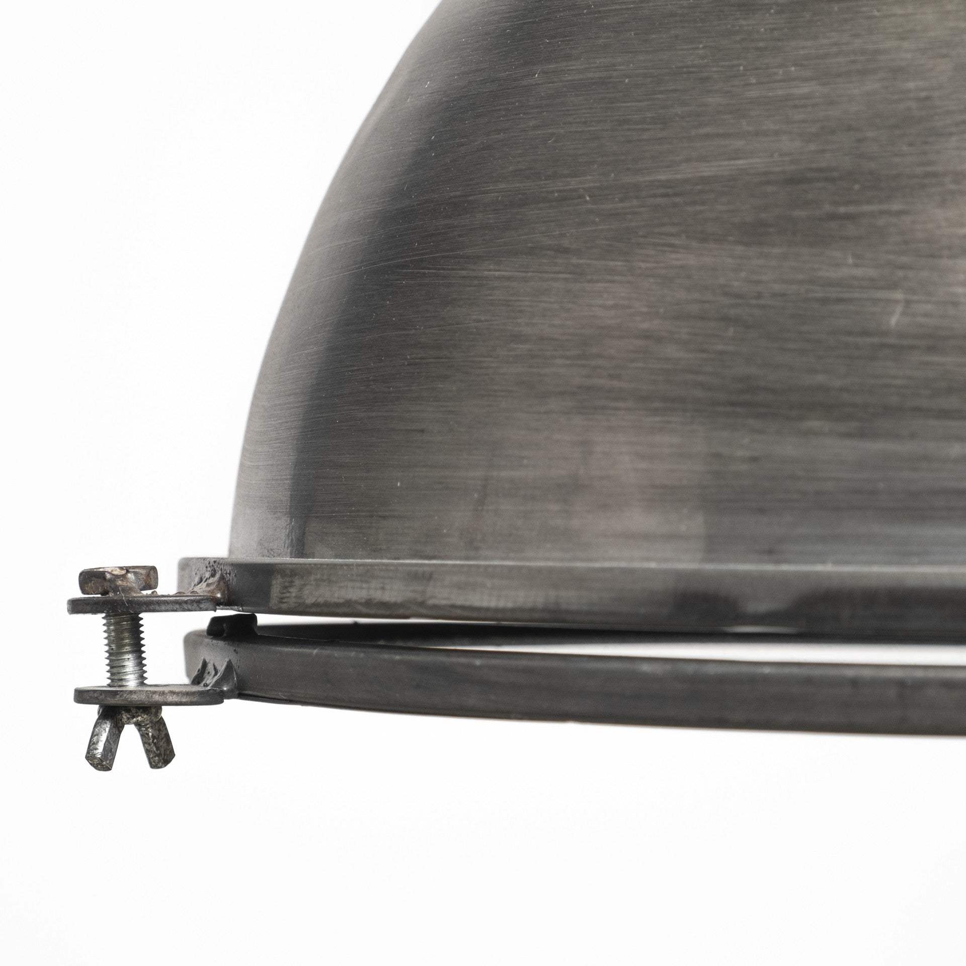 Industrial Gray Metal Hanging Pendant Light - Homeroots - Flyclothing LLC