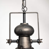 Industrial Gray Metal Hanging Pendant Light - Homeroots - Flyclothing LLC