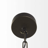Industrial Caged Black Metal Hanging Light - Homeroots - Flyclothing LLC