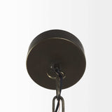 Industrial Caged Black Metal Hanging Light - Homeroots - Flyclothing LLC