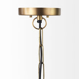 Gold Metal Sphere Pendant Hanging Light - Homeroots - Flyclothing LLC