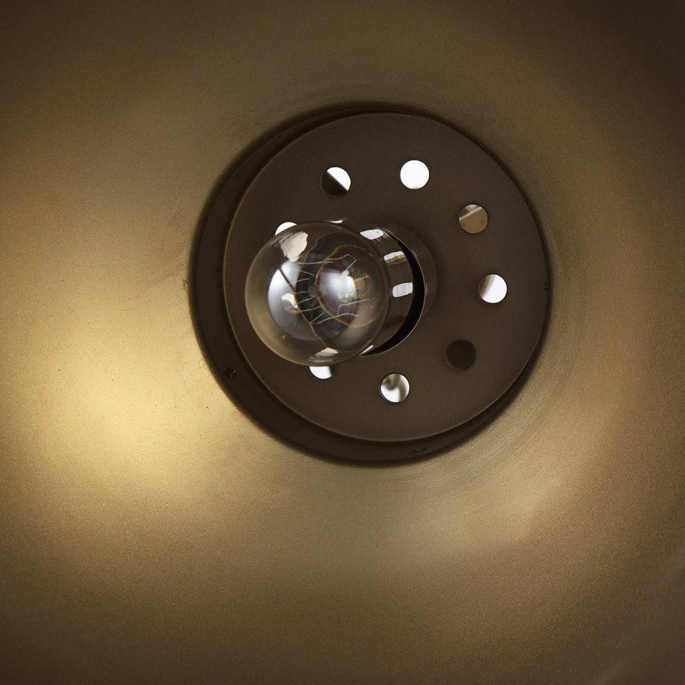 Gold Metal Sphere Pendant Hanging Light - Homeroots - Flyclothing LLC