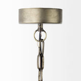 Distressed Bronze Metal Dome Hanging Light - Homeroots - Flyclothing LLC