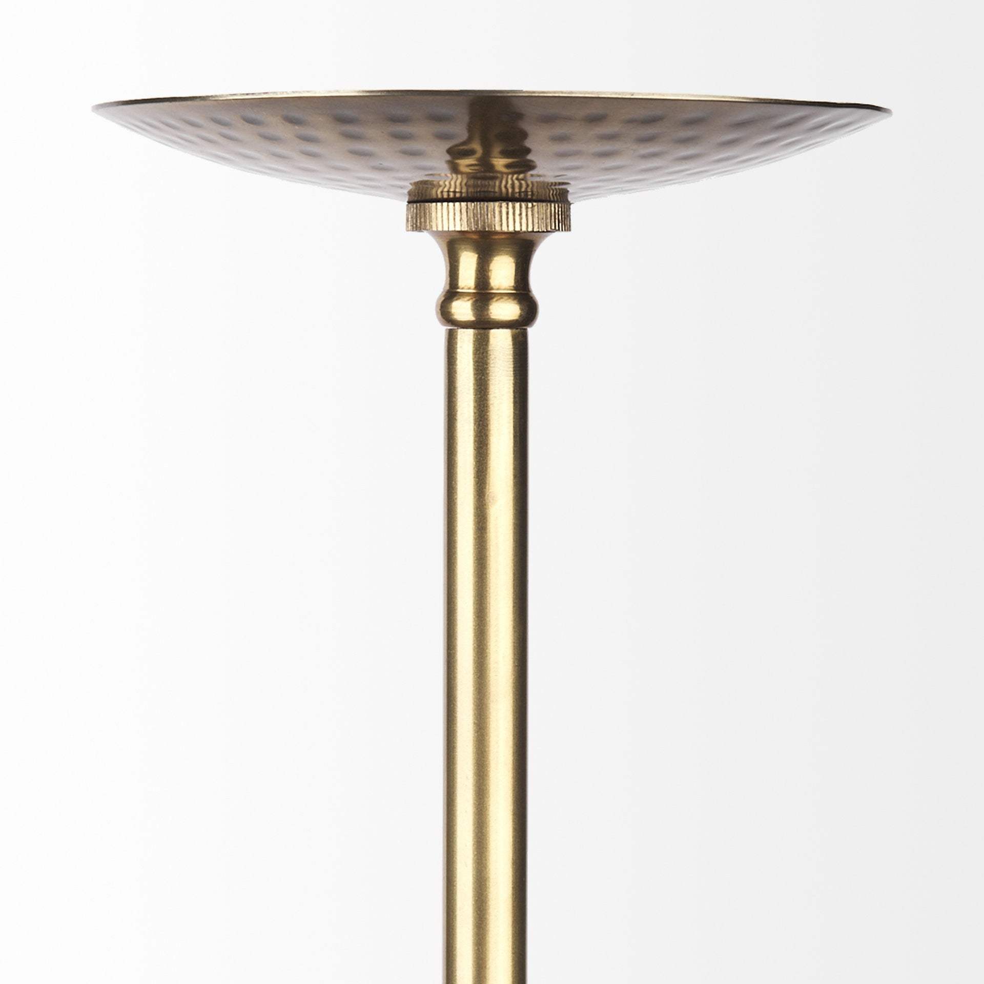 Hammered Gold Metal Hanging Pendant Light - Homeroots - Flyclothing LLC