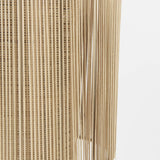 Natural Cane Cylindrical Hanging Pendant Light - Homeroots - Flyclothing LLC