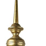 Gold Toned Metal Dome Hanging Pendant Light - Homeroots - Flyclothing LLC