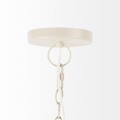 Light Brown Six Tier Hanging Chandelier