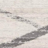 20' Runner Gray and Ivory Geometric Runner Rug - Homeroots - Flyclothing LLC