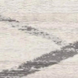 20' Runner Gray and Ivory Geometric Runner Rug - Homeroots
