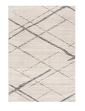 9' X 13' Gray Modern Abstract Pattern Area Rug - Homeroots