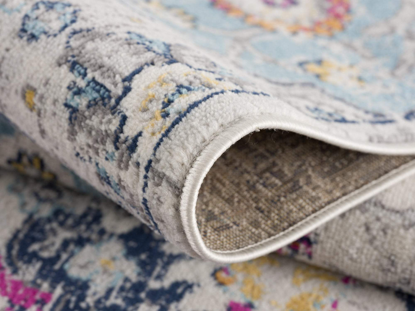 12' X 18' Rust Floral Washable Non Skid Area Rug - Homeroots - Flyclothing LLC