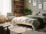 4' X 6' Blue and Ivory Southwestern Area Rug - Homeroots - Flyclothing LLC