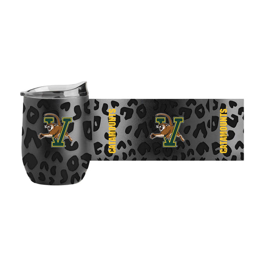 Vermont Leopard 16oz Black Powdercoat Curved Beverage - Logo Brands - Flyclothing LLC
