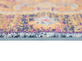 4' X 6' Rustic Orange Medallion Area Rug - Homeroots - Flyclothing LLC