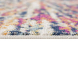 8' X 11' Cream Celestial Burst Abstract Area Rug - Homeroots - Flyclothing LLC