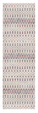 13' Runner Cream Ikat Area Rug - Homeroots