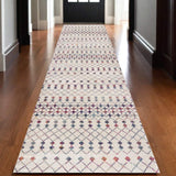 15' Cream Ikat Area Rug - Homeroots - Flyclothing LLC