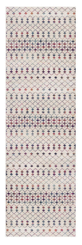 15' Cream Ikat Area Rug - Homeroots - Flyclothing LLC