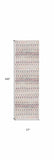 20' Cream Ikat Area Rug - Homeroots