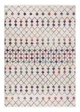 3' X 5' Cream Ikat Area Rug - Homeroots - Flyclothing LLC