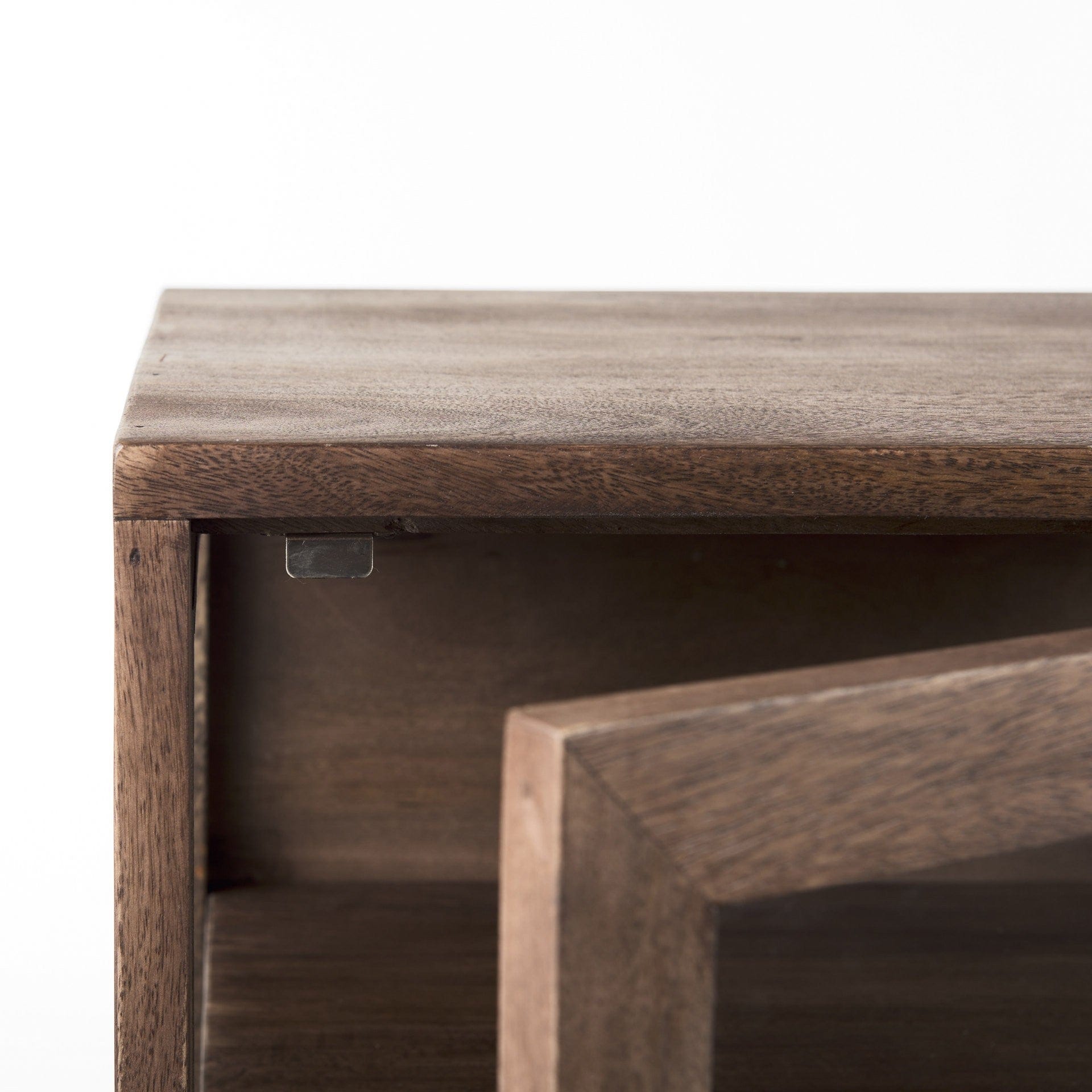 24" Brown Solid Wood Square End Table - Homeroots - Flyclothing LLC