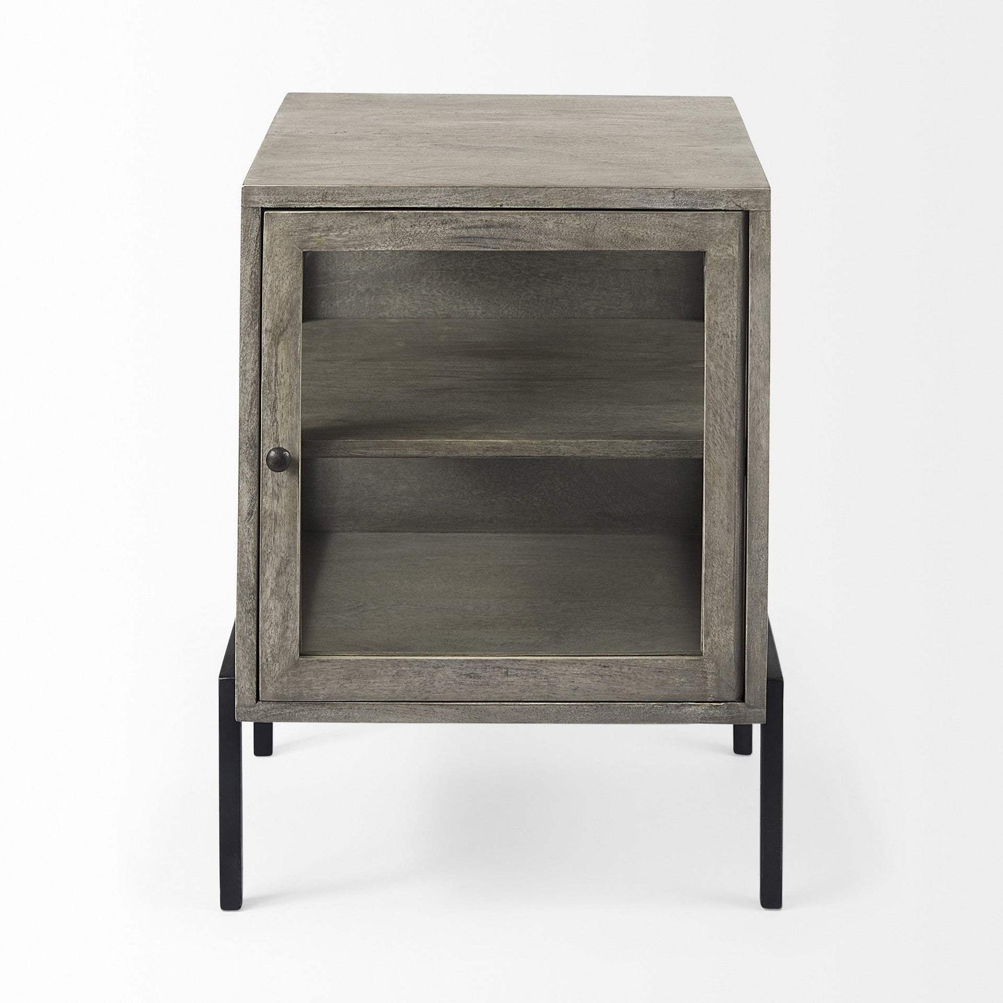 24" Brown Solid Wood Square End Table - Homeroots - Flyclothing LLC