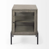 24" Brown Solid Wood Square End Table - Homeroots - Flyclothing LLC