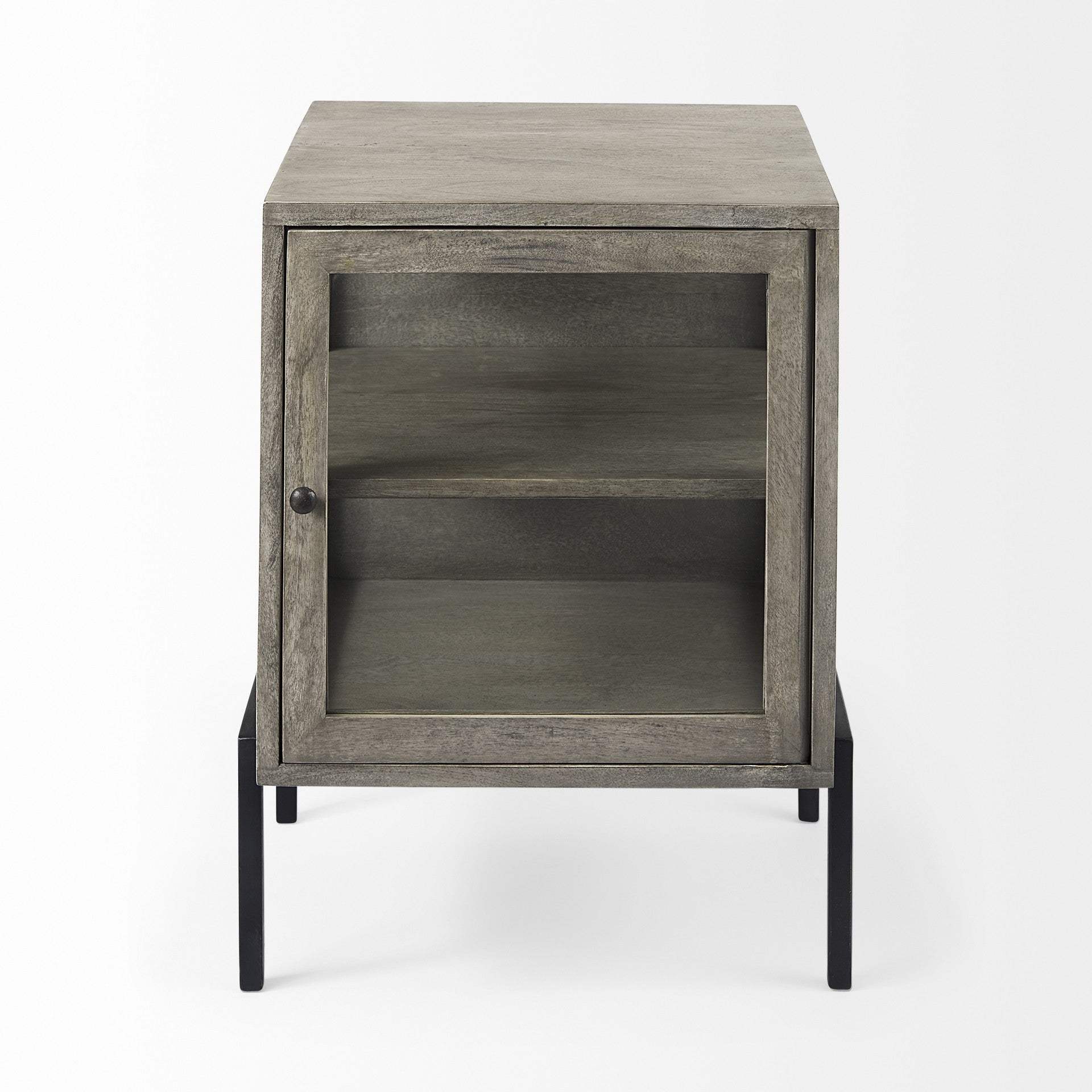 24" Brown Solid Wood Square End Table - Homeroots - Flyclothing LLC
