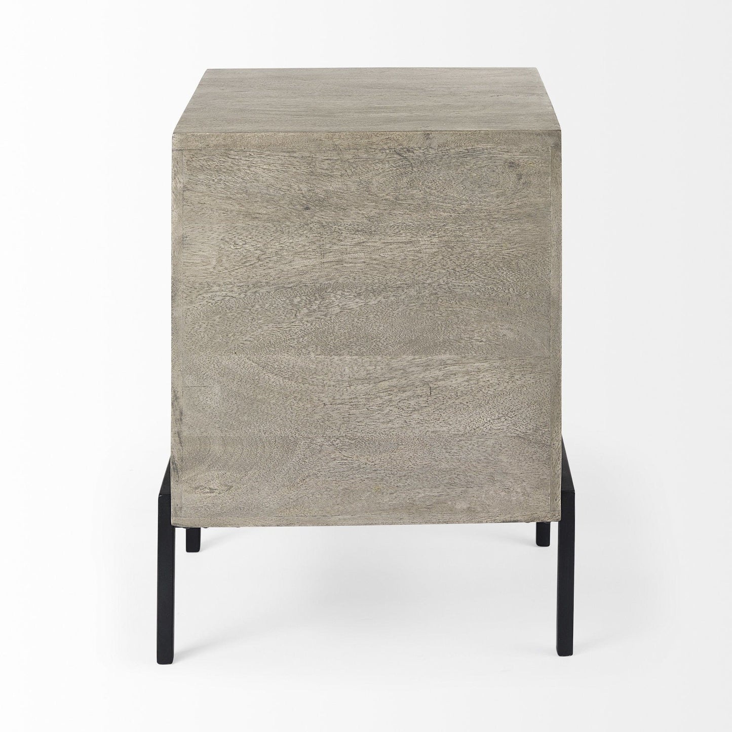 24" Brown Solid Wood Square End Table - Homeroots - Flyclothing LLC