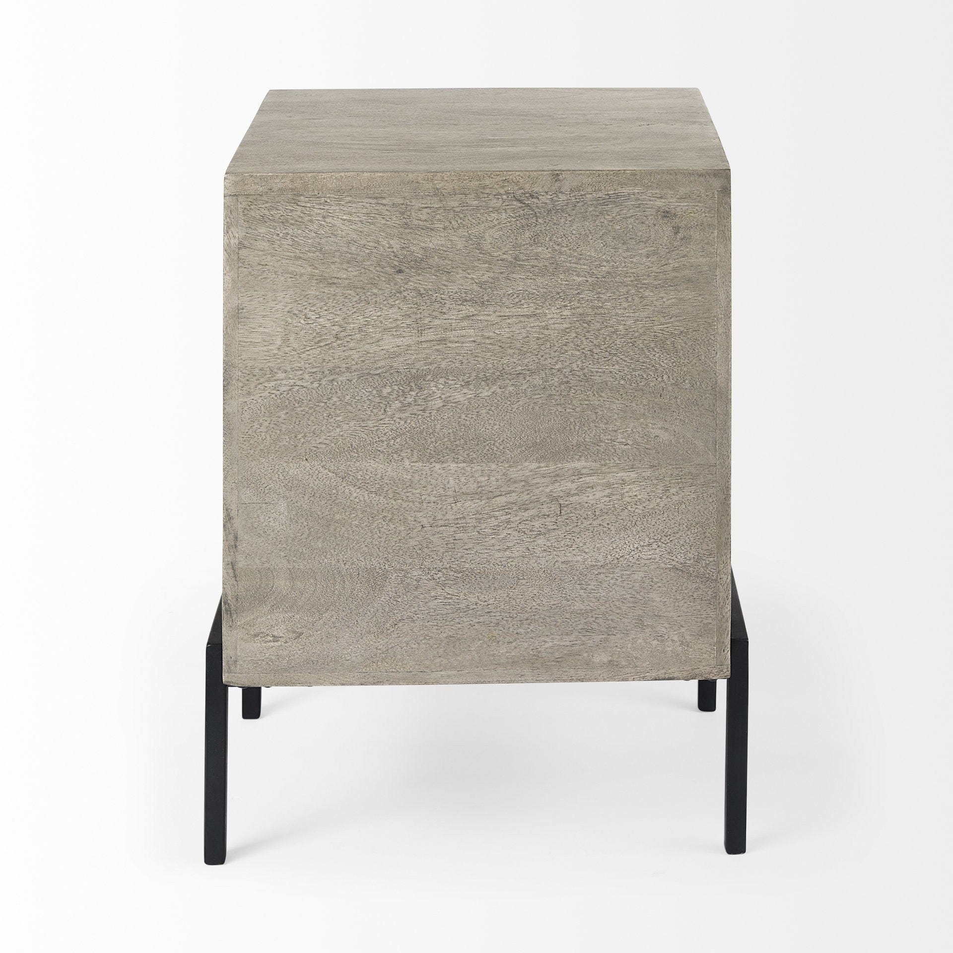 24" Brown Solid Wood Square End Table - Homeroots - Flyclothing LLC