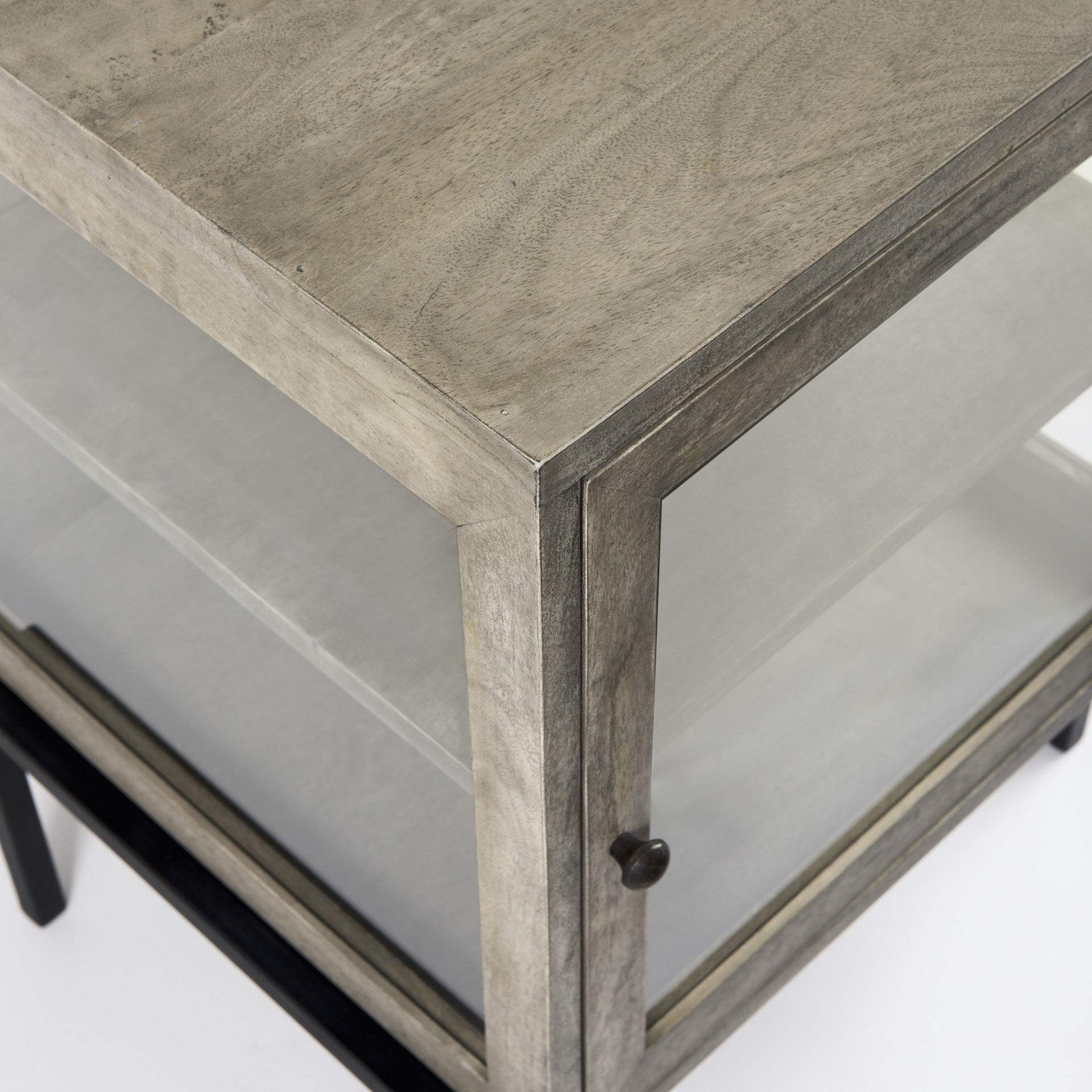 24" Brown Solid Wood Square End Table - Homeroots - Flyclothing LLC