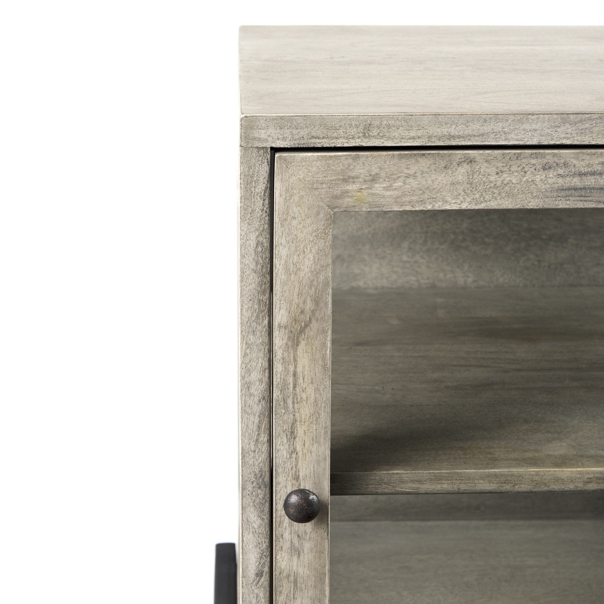 24" Brown Solid Wood Square End Table - Homeroots - Flyclothing LLC