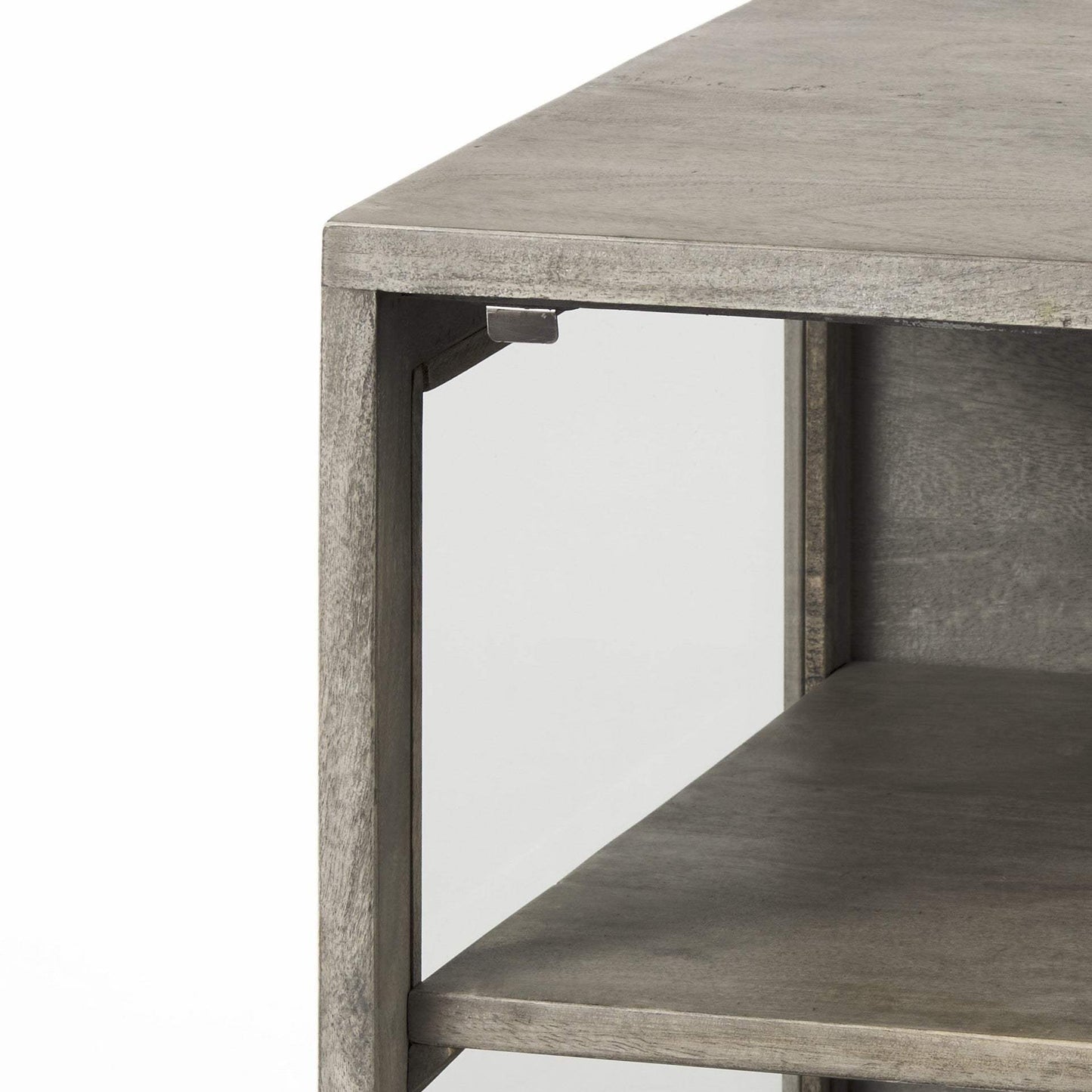 24" Brown Solid Wood Square End Table - Homeroots - Flyclothing LLC