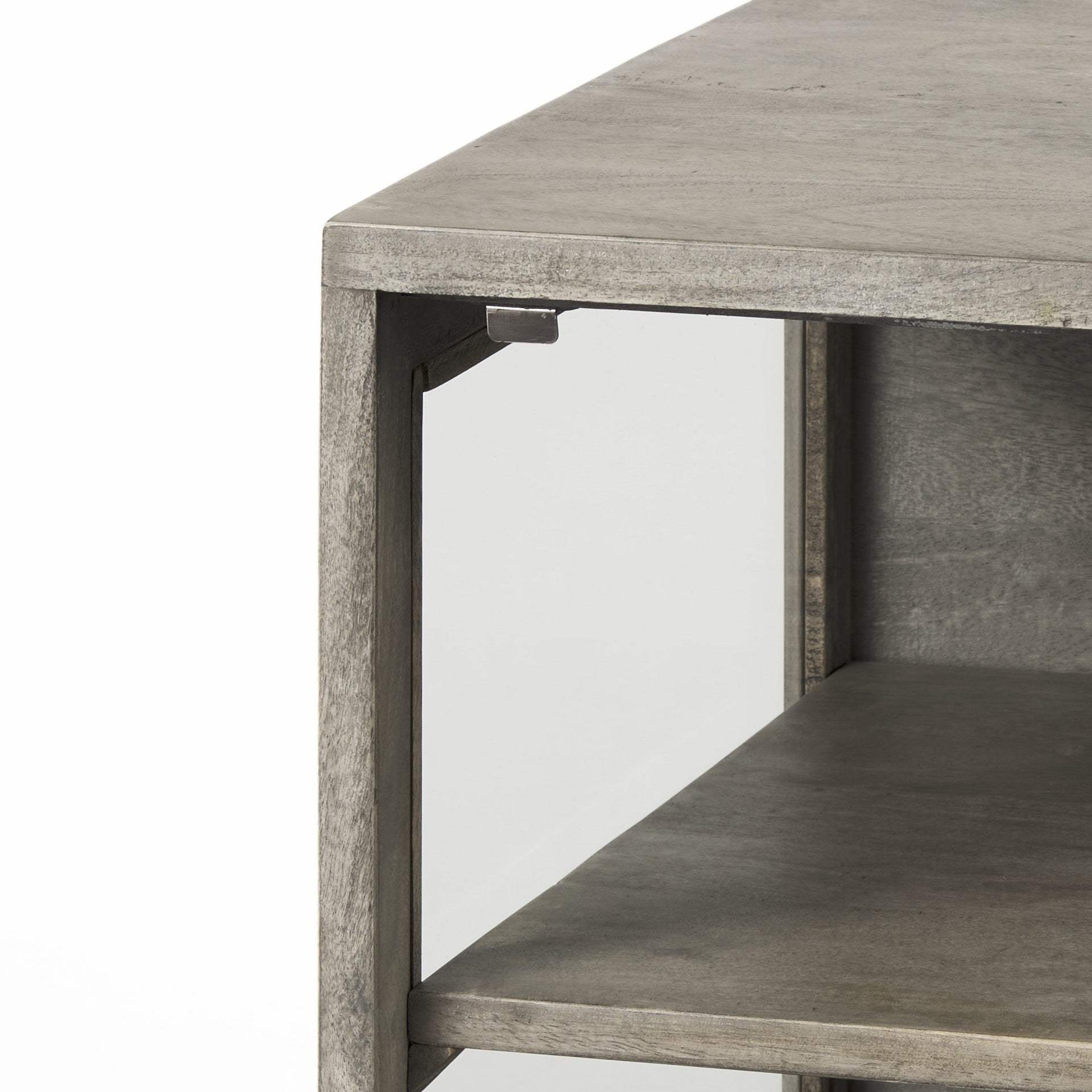 24" Brown Solid Wood Square End Table - Homeroots - Flyclothing LLC