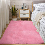 5' X 7' Pink Shag Area Rug - Homeroots - Flyclothing LLC