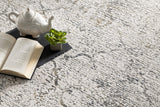 5' X 7' Gray and Ivory Abstract Area Rug - Homeroots - Flyclothing LLC