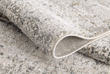 5' X 7' Gray and Ivory Abstract Area Rug - Homeroots - Flyclothing LLC