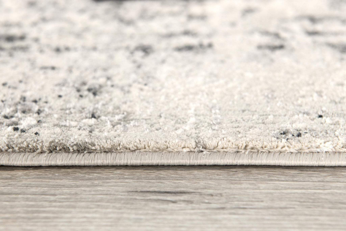 5' X 7' Gray and Ivory Abstract Area Rug - Homeroots - Flyclothing LLC