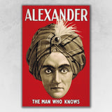 Vintage Alexander Vintage Magic Unframed Print Wall Art - Homeroots