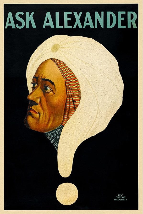 Vintage Alexander Vintage Magic Unframed Print Wall Art - Homeroots