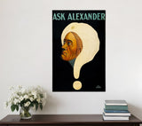 Vintage Alexander Vintage Magic Unframed Print Wall Art - Homeroots