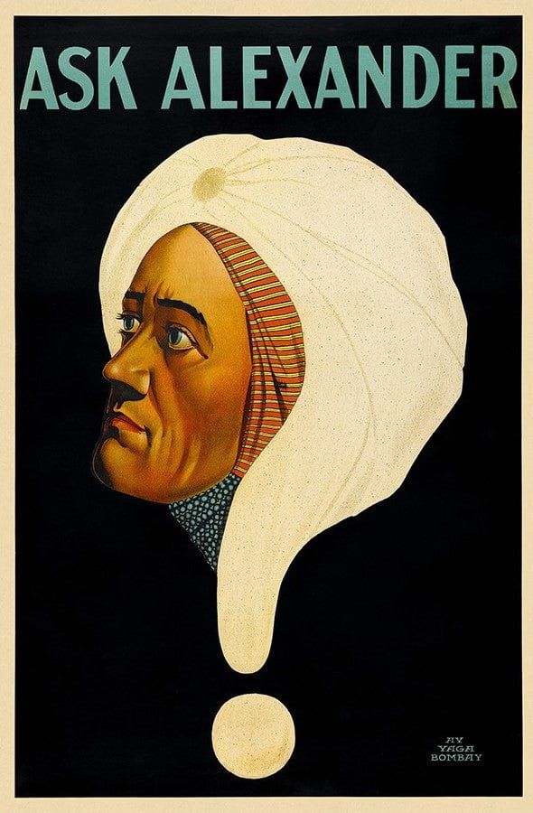 Vintage Alexander Vintage Magic Unframed Print Wall Art - Homeroots
