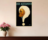 Vintage Alexander Vintage Magic Unframed Print Wall Art - Homeroots