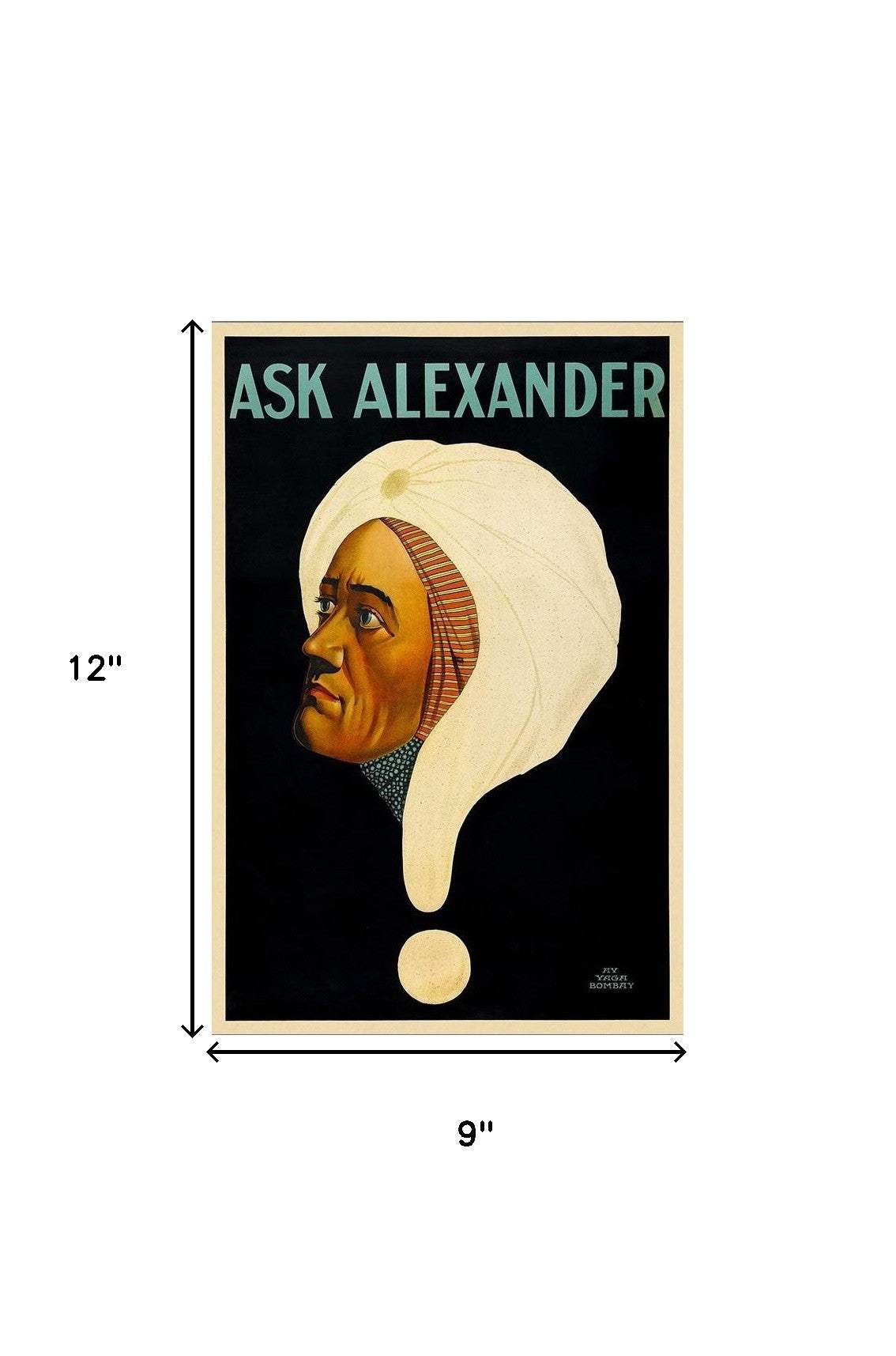 Vintage 1934 Blackstone Magic Unframed Print Wall Art - Homeroots - Flyclothing LLC