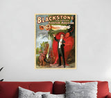 Vintage 1934 Blackstone Magic Unframed Print Wall Art - Homeroots