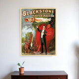 Vintage 1934 Blackstone Magic Unframed Print Wall Art - Homeroots