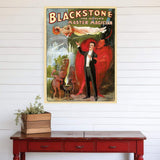 Vintage 1934 Blackstone Magic Unframed Print Wall Art - Homeroots - Flyclothing LLC