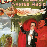 Vintage 1934 Blackstone Magic Unframed Print Wall Art - Homeroots